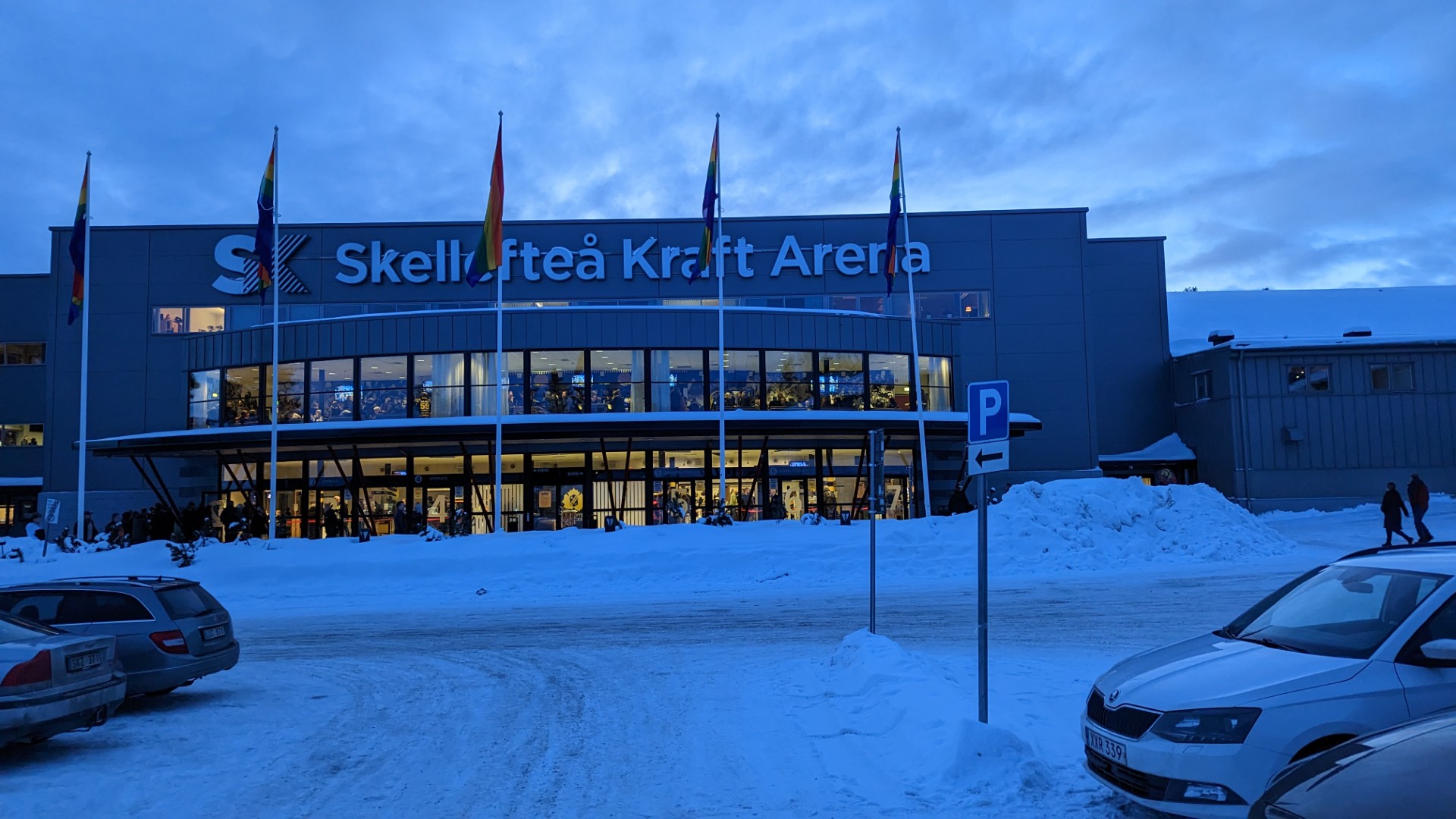 A weekend with friends in Skellefteå